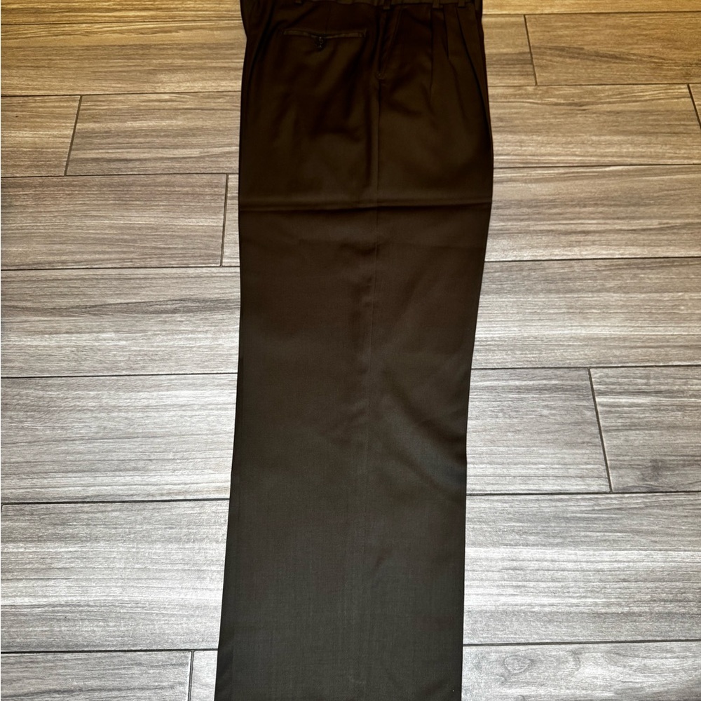 Hastings Brown Men's Dress Pants Regular Fit Size 36